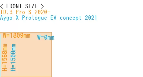 #ID.3 Pro S 2020- + Aygo X Prologue EV concept 2021